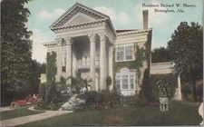 Postcard Residence Richard W Massey Birmingham AL 1911