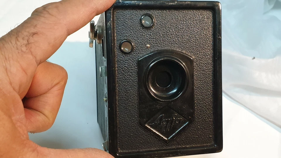  Agfa Kamera, 30 er, von Otto H. Kratzsch,  Chemnitz, guten Zustand, VINTAGE  - Bild 4 von 4