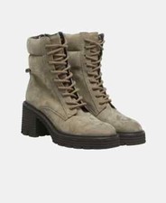 Kennel & Schmenger Ankle-Boots /Schnürstiefeletten Grau, Gr. 37, neu mit Karton