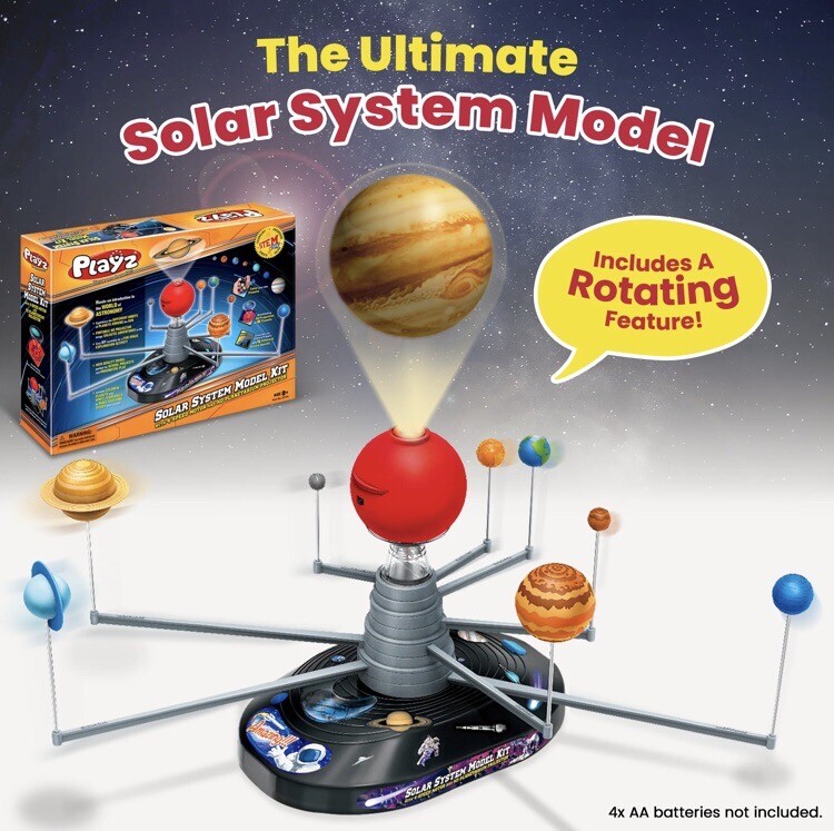 Solar System Nine Planets Model Science Kit DIY Assembly Interaction ...