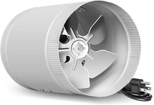 iPower 4/6/8 Inch Inline Booster Fan Duct Exhaust HVAC Vent Blower in Grow Tent