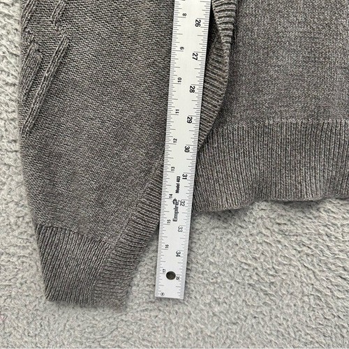 Staring At Stars Long Sleeve Open Front Draped Knit Cardigan Preppy Women Medium - Picture 8 of 8