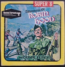 Adventures of Robin Hood Super 8mm Film Errol Flynn United Artists Movies VTG