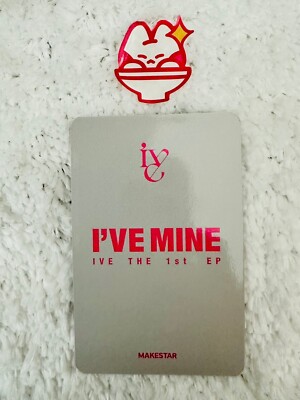 Ive I've Mine Makestar Fan sign POCA Apple version Official