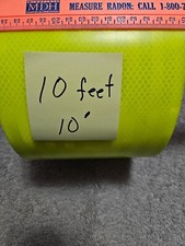 3M Conspicuity Reflective Tape Fluorescent Yellow-Green 983-23 6 in. x 10 feet