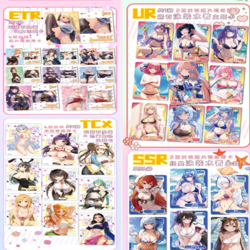 Senpai Goddess Haven 4 Spicy Anime Waifu 19 Pack Booster Box Cards Sealed NEW - Picture 8 of 10