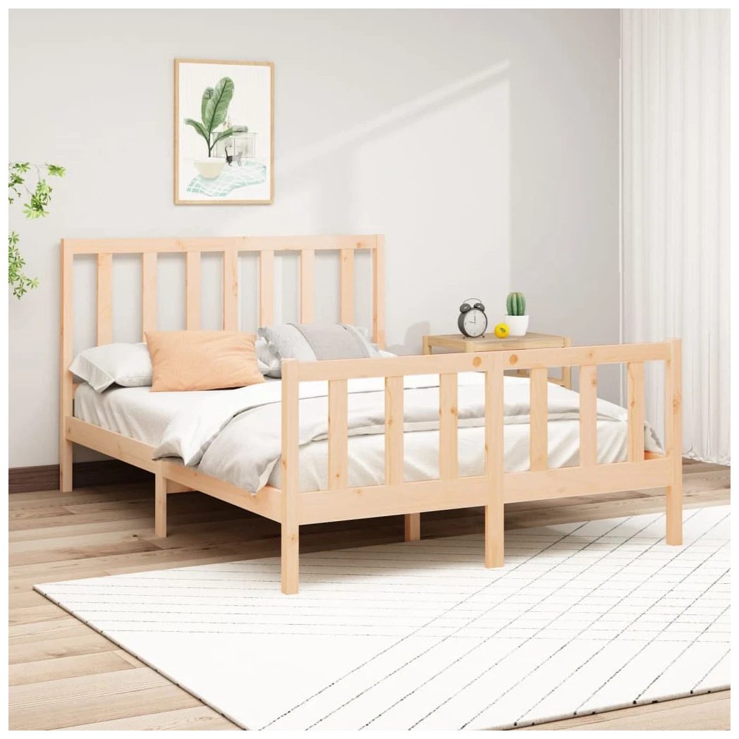 Wood bed frame under cheap 200