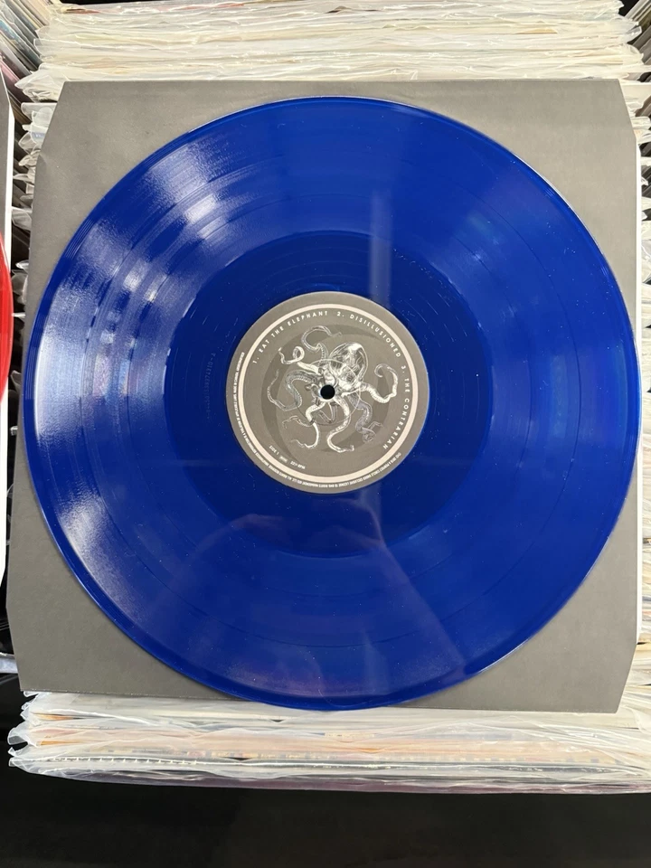 A Perfect Circle Eat The Elephant 2028 Limited Edition Red And Blue Vinyl - Image 4 of 4