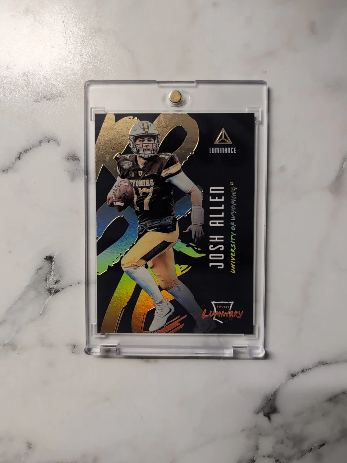 🔥2018 Josh Allen Rookie Card Panini Luminance Rookie Luminary Insert🔥