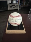 Mickey Mantle Signed Autographed MLB Bobby Brown Baseball 536 HRs Scoreboard COA