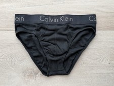 RARE NEW VINTAGE One Calvin Klein Men's Body Hip Brief Black Small