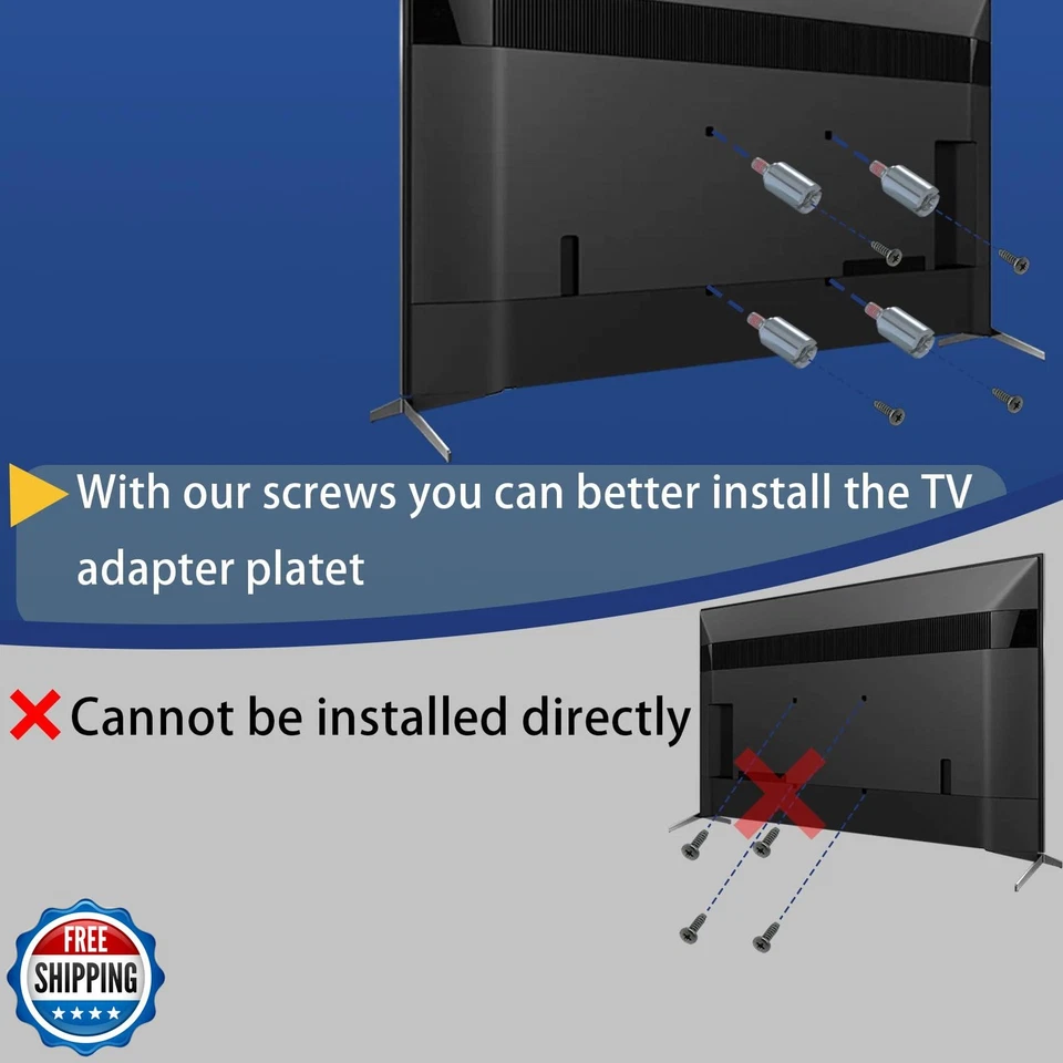 Screws VESA Spacer Compatible with Sony TV Wall Mount Adapter for XR 55 65 75 - Image 4 of 4