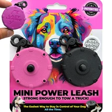 Safe & Easy Lightweight Heavy-Duty Wearable Mini Clip-On Adjustable Power Leash!