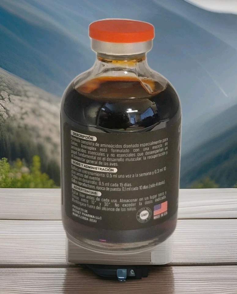 Aminoplex Aminoacids For Roosters/Gallos 50ml Exp.02/28 - Image 4 of 4