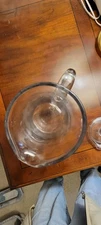 Glass Beverage Pitchers (2) - good condition!!