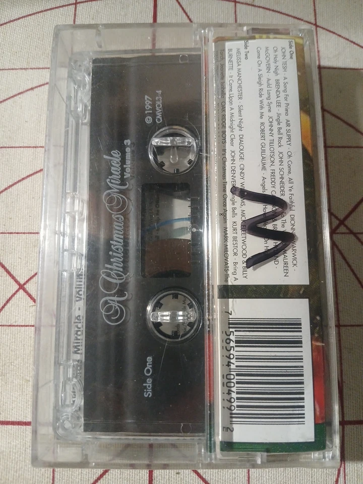 A Christmas Miracle Vol.3 Cassette Tape by Various Artists - Image 2 of 2