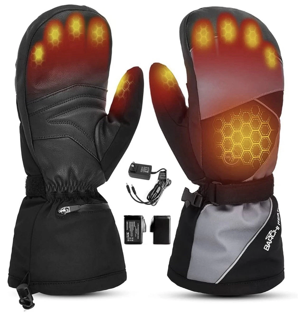 BARCHI Snowboard Heated Gloves, Winter Mittens Warm Mittens Gloves Men Women 2xl
Opens in a new wind