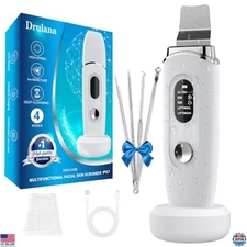 Skin Scrubber Facial Spatula Blackhead Remover Tool, 4 Modes, LCD, Waterproof