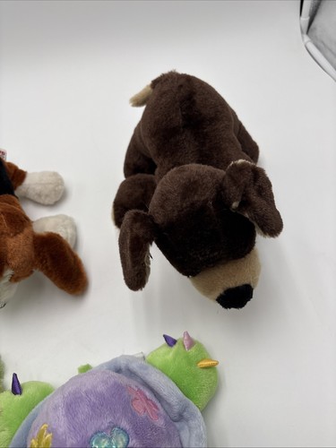 Ganz Set Of Webkinz Plush No Codes Beagle Mocha Pup Parakeet Daisy Turtle - Picture 4 of 24