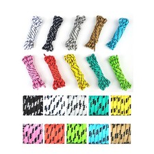 Round Replacement Laces 4mm - Walking, Hiking, Casual, Boot Strong Shoe Laces