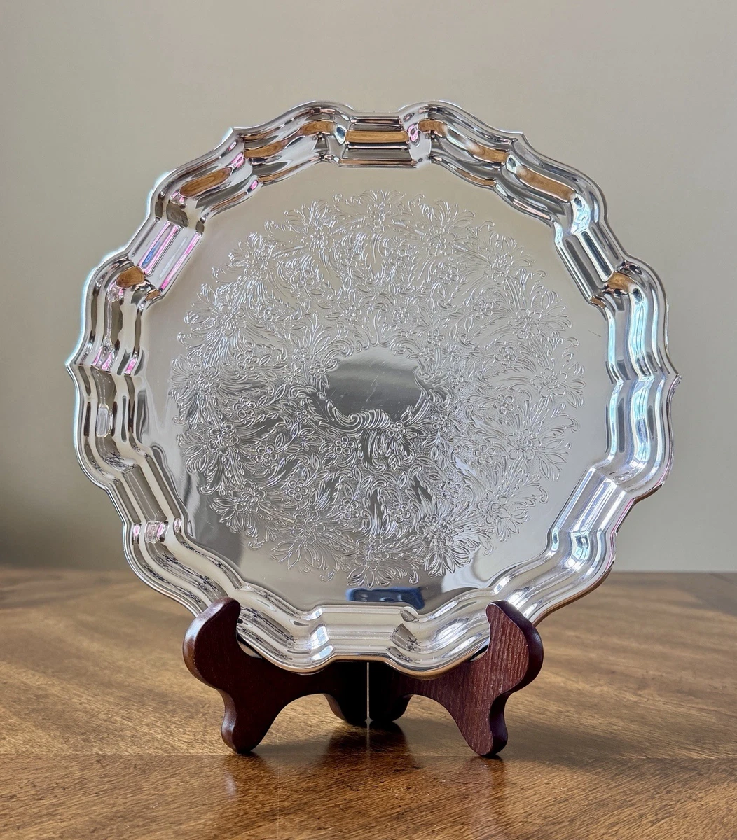 Reed & Barton Antique US Silver-Plated Platters & Trays for sale