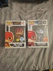 FUNKO POP THE FLASH LOT #1101 EXCLUSIVE G.I.T.D. # 208 FUGITIVE TOYS EXCL. MINT