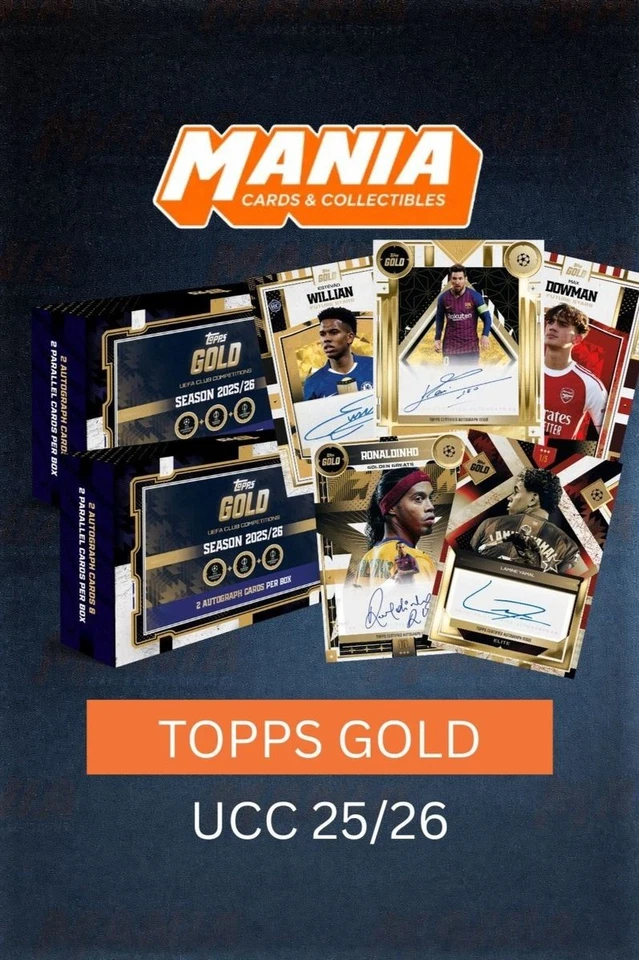 £1 STARTS TOPPS GOLD UCC - MAC