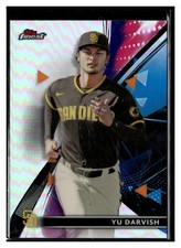 2021 Finest #6 Yu Darvish Purple Refractor San Diego Padres