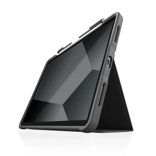 STM Dux Plus Duo Rugged Case for iPad Air 11" M3/M2/5th/4th Gen - BLACK