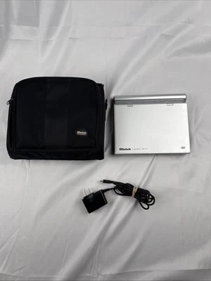 Mintek MDP-1810 Portable DVD Player W Power Adapter & Case Black FOR PARTS! - Image 1 of 4