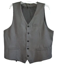 Babeyond Men’s Gray Casual Vest Size Large