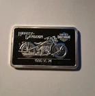 1.5 OZ .999 Silver  1930 VL 74 HARLEY-DAVIDSON MOTORCYCLE 0.999Fine