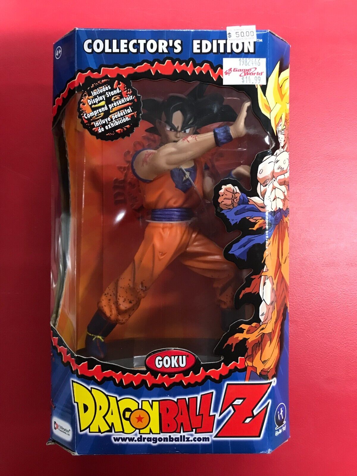 Goku Sayajin Amarelo Dragon Ball Z - Action Figure Collection - Objetos  Colecionáveis