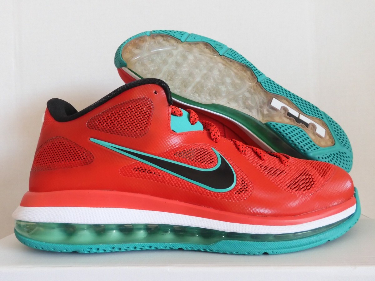 シューズ(男性用) NIKE LEBRON IX LOW UK8 27cm Amazon.com | Nike Lebron IX Black/Lime Glow/Dutch Blue