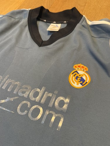 Completo Real Madrid 2001-2002 Adidas Vintage Jersey + Short Rare Tg L - Foto 3 di 12