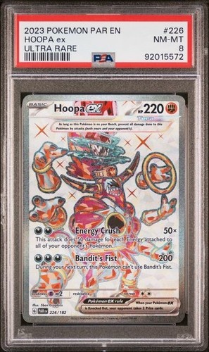 Hoopa ex graded PSA 8 for sale on eBay