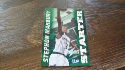 97-98 FLEER ULTRA STARTER # 5 OF 20 S STEPHON MARBURY BASKETBALL