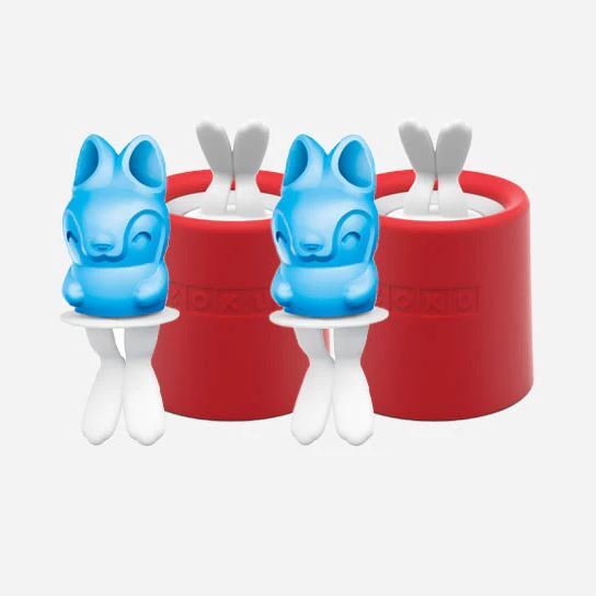 2 Zoku Lucky The Bunny Rabbit Silicone Ice Pop Chocolate/Lollipop/Popsicle Mold