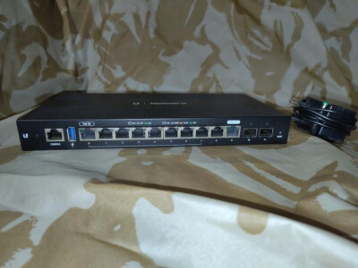 Ubiquiti EdgeRouter 12 ER12 10Port 1Gbit/s + 2x SFP VPN Firewall