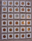 Complete Red choice/gem BU wheat cent set 1938-1947 30 coins! RARE set!