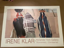 Irene Klar | Old Ways | Hollander York Gallery | 1987 | 26 x 37