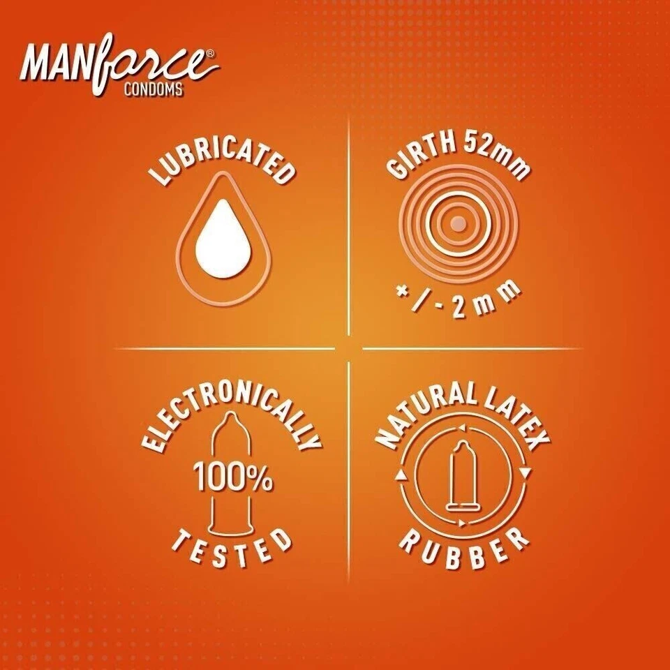 Juego de condones Manforce Mix de 6 x 10 = 60 condones Foto 2 de 4