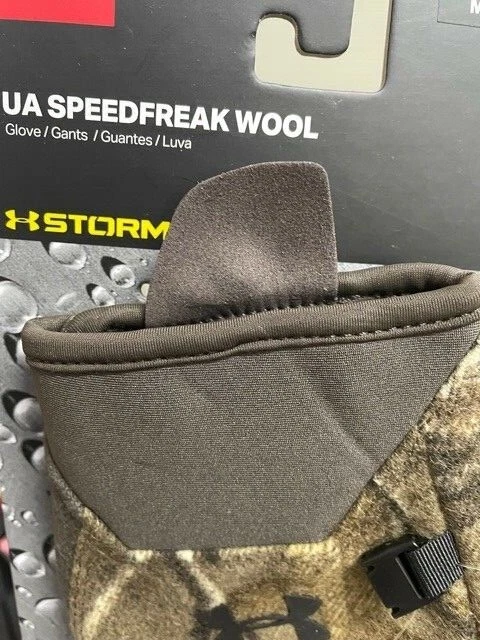Under Armour Men Speed freak Wool Hunting Camo Tech Gloves Realtree Xtra NWT - M - Image 4 of 4
