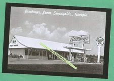 Found PHOTO Old TEXACO Gas Service Station & STUCKEY'S Pecan Diner Sunnyside GA