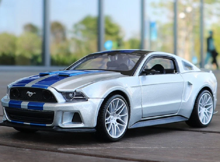 1:24  Need For Speed 2014 Ford Mustang Diecast Model Racing Car Toy  - Image 3 of 4