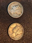 2 - 1941 LIBERTY Mercury WINGS DIME -  NO MINT MARK
