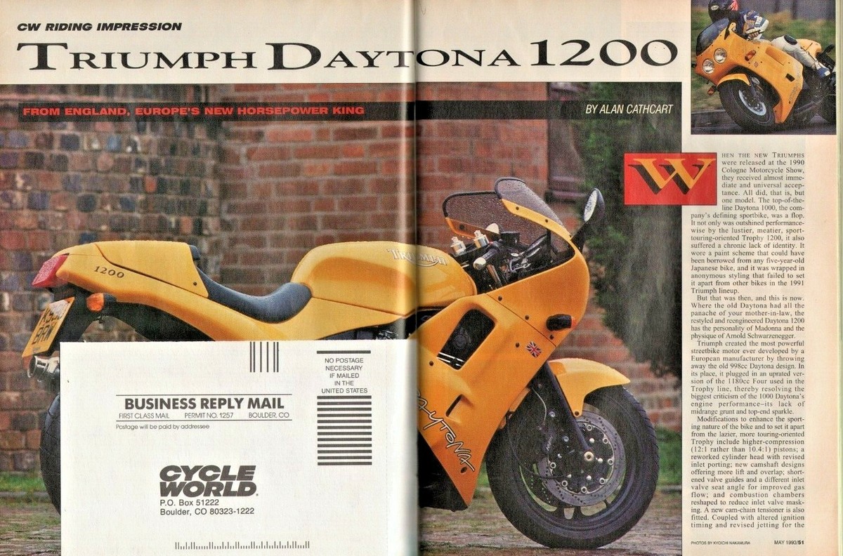＝LOVE Letters | Cycle World | JANUARY 1990