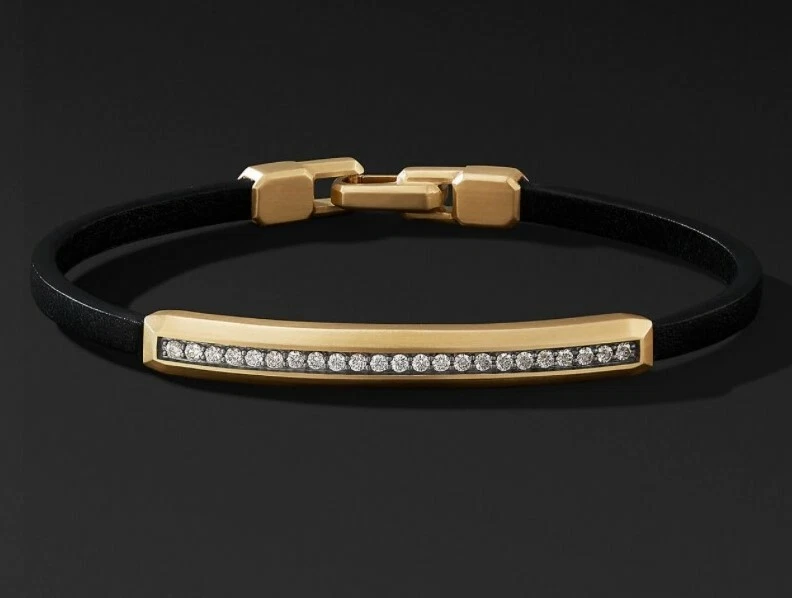 David yurman deals mens gold bracelet