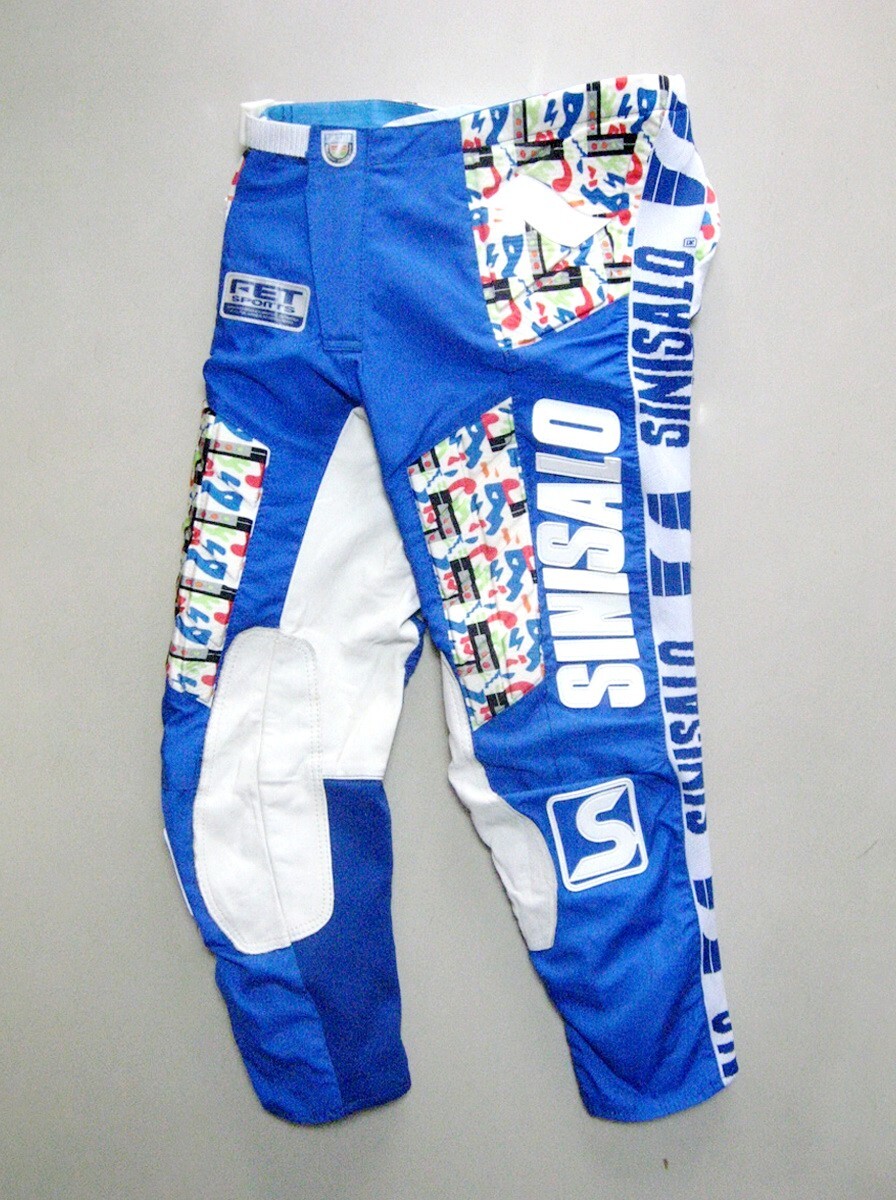 ビンテージ、SINISALO モトクロスパンツサイズ30インチ Vintage Sinisalo Motocross Supercross Pants Size 30