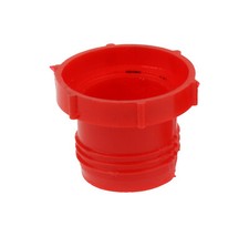 Red Polyethylene Plastic Protective Plugs with JIC Threads 3/8" - 2 1/2" SP29000